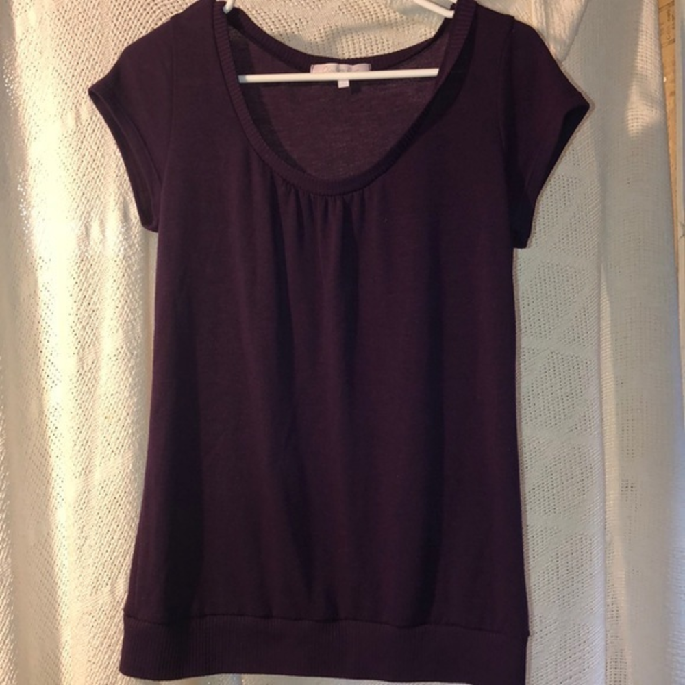 Women’s light weight purple sweater